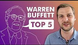 Warren Buffett: 5 Zitate, die mich prägen (Dich auch?)