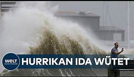 HURRIKAN "IDA": Massive Überflutungen, schwere Schäden! So ist die aktuelle Lage an der US-Golfküste