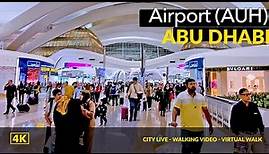 4K Abu Dhabi International Airport (AUH) Terminal A ❤️ complete walking tour