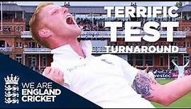 England Complete One Of The Great Test Match Turnarounds v New Zealand at Lord's 2015 - Highlights