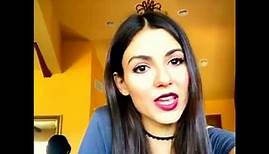 Victoria Justice Facebook Live Stream (10/8/16)