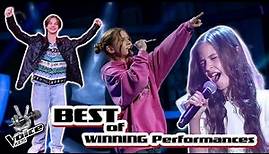 Top 5 WINNING performances 2019-2023! | The Voice Kids