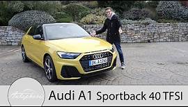 2018 Audi A1 Sportback 40 TFSI Fahrbericht / Wie viel Premium steckt wirklich drin? - Autophorie