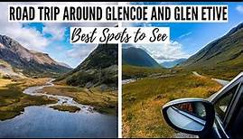 An Epic Drive through Glencoe and Glen Etive!! | Top Things To See and Do! | Scotland, UK