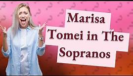 Was Marisa Tomei in Sopranos?