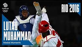Lutalo Muhammad's Taekwondo Silver | Rio 2016 Medal Moments