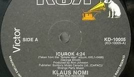 Klaus Nomi - Icurok / Simple Man