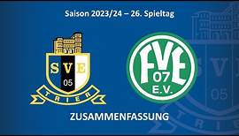 SVE-TV: Eintracht Trier vs. FV Engers - Highlights (26. Spieltag Saison 23/24)