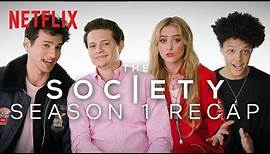 The Society Cast Recaps Season 1 | *Lots of Spoilers* | Netflix
