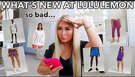 lululemon shop with me for new arrivals! (lulu...what are you doing?!)