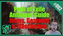 Deutscher Anfänger Guide Path of Exile - Items, Gemmen und Flaschen erklärt Deutsch/German #002