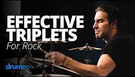 Effective Triplets For Rock Drumming | Brian Tichy