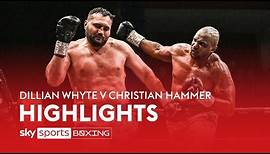 HIGHLIGHTS! Dillian Whyte stops Christian Hammer in comeback win 💪
