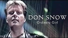Don Snow - Ordinary Girl (Musikladen Eurotops) 1989