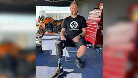 Mike Booth: Rider returns after second life-changing crash