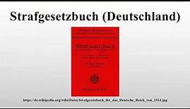 Strafgesetzbuch (Deutschland)