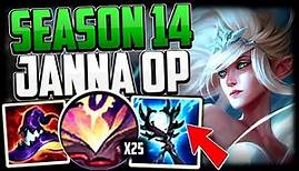 How to Janna & CARRY with New Items (FULL AP JANNA) | Janna Guide Season 14 League of Legends