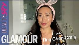 Tina Chen Craig Shows Us Her Skincare Routine & Go-To Products | GLAMOUR Beauty Spy