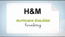H&M Gutschein einlösen - Anleitung in 3 einfachen Schritten