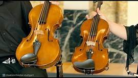 Staatsorchester Stuttgart - Musiker und ihre Instrumente - Violine und Viola