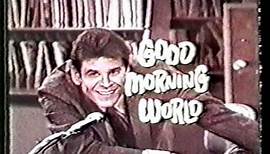 GOOD MORNING, WORLD opening credits CBS sitcom