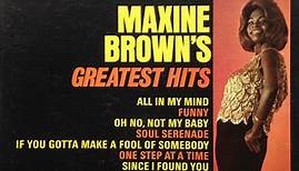 Maxine Brown - Maxine Brown's Greatest Hits