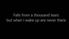 Anastacia "pieces of a dream" lyrics