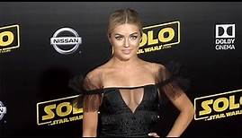 Lindsay Arnold "Solo: A Star Wars Story" World Premiere Red Carpet