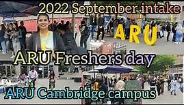 Anglia Ruskin University Cambridge campus Freshers day 🇬🇧|2022 September intake| campus vlog