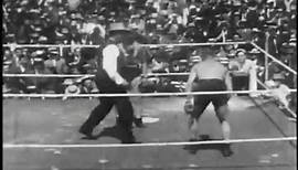 Tommy Burns vs Bill Squires - July 4, 1907