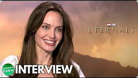 ETERNALS | Angelina Jolie Official Interview