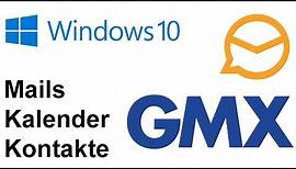 Anleitung: Gmx.de Mails, Kontakte und Kalender in Windows (eM Client)