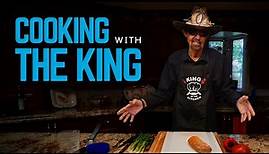 Richard Petty cooks his favorite meal.