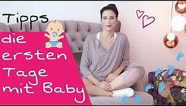 Nach der Geburt: Die ersten Tage mit Baby | Wochenbett | Baby Update