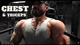 CHEST & TRICEPS WORKOUT || TIPS ON HOW TO GROW!!