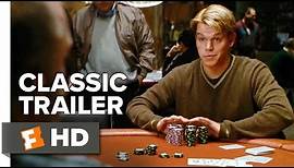 Rounders (1998) Official Trailer 1 - Matt Damon Movie