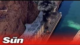 Hoover Dam explosion captured in terrifying video in Nevada