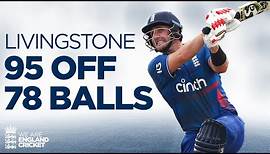 🏏 Power and Elegance | Liam Livingstone Hits Stunning 95 Not Out | England v New Zealand
