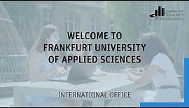 Welcome to Frankfurt University of Applied Sciences | Frankfurt UAS