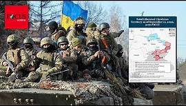 Karte zeigt, was die Ukraine alles zurückerobert hat