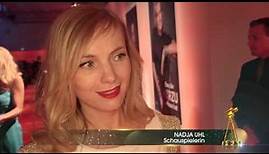 Nadja Uhl im Interview - GOLDENE KAMERA 2014