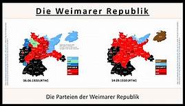 Parteien der Weimarer Republik (KPD | SPD | DDP | Zentrum | DVP | DNVP | NSDAP)