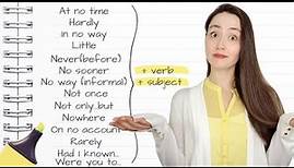 INVERSION - Advanced English Grammar | Learn how to INVERT your sentences and the CONDITIONALS