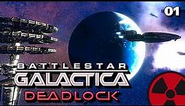 Battlestar Galactica Deadlock - #01: Der Beste gegen Zylonen | Gameplay German