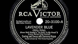 1949 HITS ARCHIVE: Lavender Blue (Dilly Dilly) - Sammy Kaye