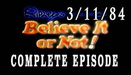 "Ripley's Believe It or Not!" (1984) - Jack & Holly Palance Season Two Episode