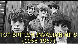 TOP 100 BRITISH INVASION HITS - 1960's BRITISH INVASION