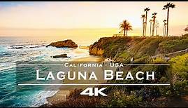 Laguna Beach, USA 🇺🇸 - by drone [4K]