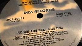The Mac Band - Roses are red. 1988 (12" Extended version)