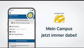 Online-Campus to go: die App „Mein Campus“ der Euro-FH